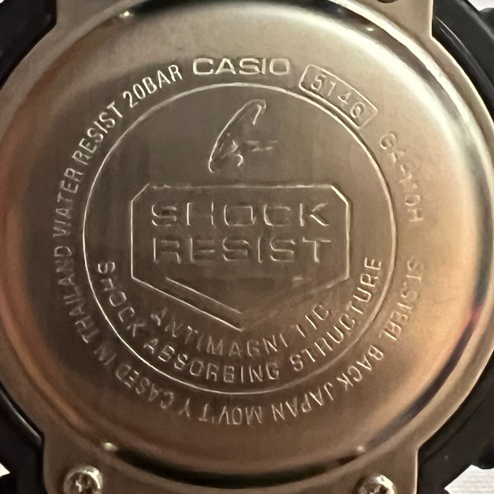 Casio Men's G-Shock  GA110RG-1A  WR20Bar Black / Rose Gold - Picture 4 of 5